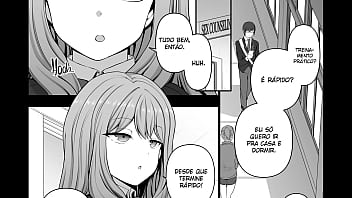 Preview 1 of Sister Blackmailed For Ana - Gordinho Nerd pegou a Aluna mais Desejada da Faculdade