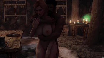 Preview 1 of Ifm Ass - The dragonborn breaks Delphine