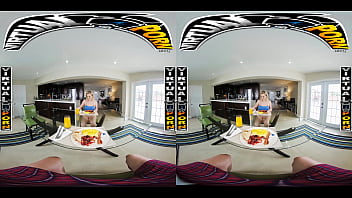 Preview 1 of 6 Anri Okita - VIRTUAL PORN - Busty Blonde Babe Blake Blossom Blooms in VR