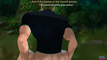 Preview 4 of Xxxn Sunny Jeone - ( Gay ) Coroa Tenente da Policia gosta de sentar na rola dos novatos - Gay Bara Yaoi