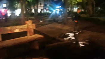 Preview 3 of Wwe Nxx - Public FREE GANG BANG en la calle,  usada por 8 hombres en plena calle,  me dejaron el hoyo bien abierto,  LLEGA LA POLICIA! full on XRED