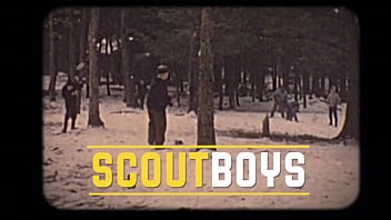 Preview 1 of Tait Pusi Sex - ScoutBoys - Cute smooth scout boy seduced by hung scoutmaster in tent