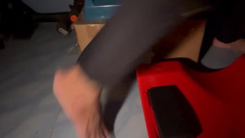 Preview 1 of Og Mudbone Fucks Sophia Santi - Mechanic jerk off during bicycle repair