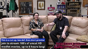 Preview 3 of Philippines Sex Tube - Mara Luv Subjected To Strange Electrical &amp_ Orgasm Experiments At Doctor Tampa &amp_ Aria Nicoles Gloved Hands From GirlsGoneGyno Reup