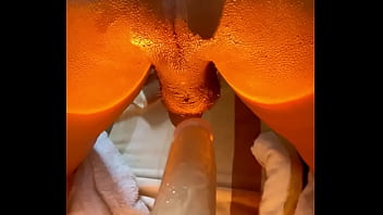 Preview 3 of Ava Kelly Facial Abuse - Pau dotado de borracha fazendo meu cu virar cuceta espumando