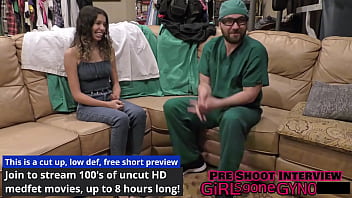 Preview 4 of Abg Mabok D Perkosa Rame - Doctor Tampa Fucks Aria Nicole In Exam Room Testing Out A New Camera For GirlsGoneGyno Reup