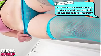 Preview 1 of Sani Livahn Xxxcc Videos - TGIRLSHOOKUP: Just Shut Up And Take Cock!