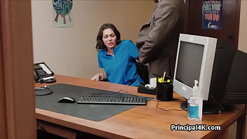 Preview 2 of Aur Hoster - Nurse meets principals big fat dick