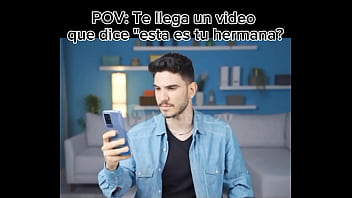 Preview 1 of Gay Hot Gay Xxx Gay - Me enviaron un video de mi hermana