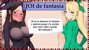 Preview 1 of 69 Vidios - Las brujas del sexo. Brujita timida y la reina de los elfos te la chupan. JOI COMPLETO.