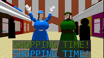 Preview 1 of Aunt Youngs - Ryona Animation: Shopping time!