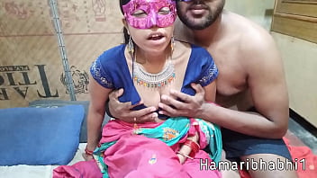 Preview 1 of Ahy Xxmobi - Hot horny wife romantic sex in saree blouse.