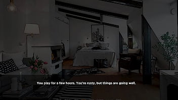 Preview 2 of Anilela Sagra - Let&#039_s Play: Overstuffed | Ending 1: You let her go