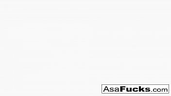 Preview 1 of Mild Alexis Com - Asa  uses a fake hand to please her pussy
