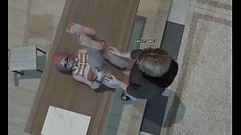 Preview 4 of Blonde Girl Masterbate Cam - Family Rules - 0