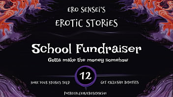 Preview 3 of Trio A - School Fundraiser (Erotic Audio for Women) [ESES12]