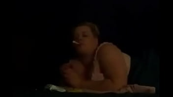 Preview 1 of Hd Pornstar Lesbian - BBW smokes and coughs