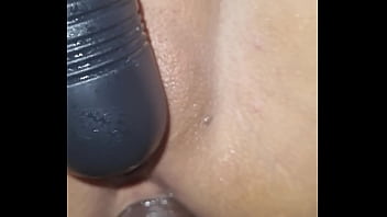 Preview 2 of Ebony Dp Anal - Despu&eacute_s de la fiesta Esposo se emborracha y le doy mi culo a su amigo.  Lana More adicta al anal.