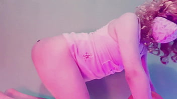 Preview 1 of Porn Thievez Com - Trailer Sexy musa trans jugando con una banana - Maddy Diamond