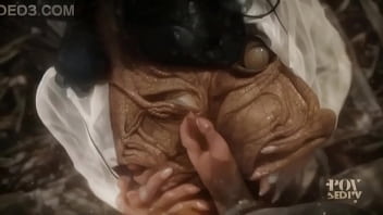 Preview 2 of New Guinea - You took too much blotters and your mom&#039_s best friend gives you a boobjob