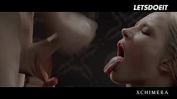 Preview 4 of Ass Too Mouth Mom - Pale Blonde Zazie Skymm Steamy Fuck In Her Hungarian Twat In Hot Fantasy Action - LETSDOEIT