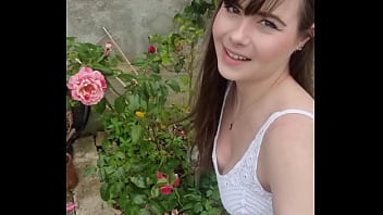 Preview 1 of Big Bastr - Luna Rival White dress outside