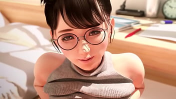 Preview 2 of Pakistan Older Man - Japanese university students copulation at morning 3D POV