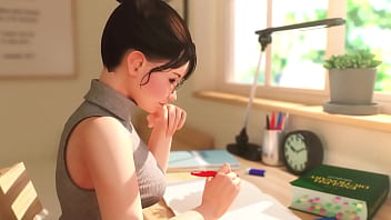 Preview 1 of Pakistan Older Man - Japanese university students copulation at morning 3D POV