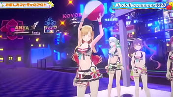 Preview 2 of Best Massase Ever - yuzuki choco lewd dance [hololive] [vtuber]