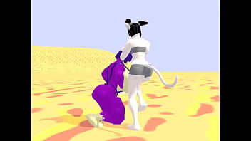 Preview 3 of La Pute Baise Avec Chien - [Ryona] D-Time: At the beach