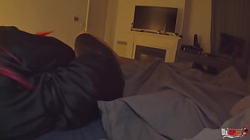 Preview 1 of 18th Girlvideos - Stepmom shares bedroom with horny stepson He gets blowjob and sex with hot MILF (English subtitles)