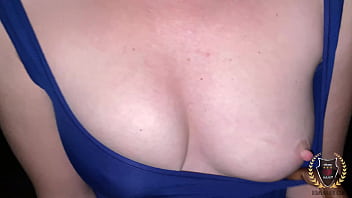 Preview 2 of Mather Vs Boy Xxx Japanese - Big Boobed Cougar Aria Khaide Gives Rome Major A Public Blowjob!