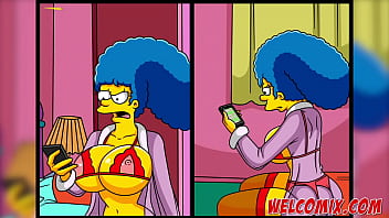 Preview 2 of Dp Sex Full Masti - Margy&#039_s Revenge! Cheated on her husband with several men! The Simptoons Simpsons