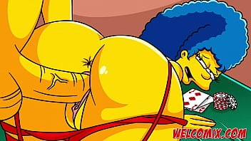 Preview 4 of Dp Sex Full Masti - Margy&#039_s Revenge! Cheated on her husband with several men! The Simptoons Simpsons