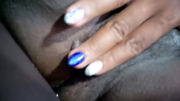 Preview 3 of Pakistane Xxx Vedeo - Horny ebony girl masturbates very early in the morning
