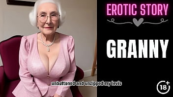 Preview 3 of Loli Oral - [GRANNY Story] Granny Calls Young Male Escort Part 1