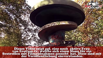 Preview 1 of Seel Chna - Deutsche alte Hausfrau im Park date abgeschleppt und outdoor gefickt