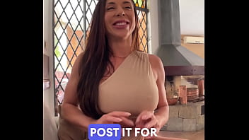 Preview 3 of My Upskirt - Big-Titted Latina&rsquo_s Sloppy Wet Gag &amp_ Ass Romp!