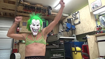 Preview 1 of Mom Pin - Extremeslut66 as joker is twerking and gaping her pretty ass 1 of 2