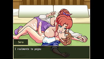 Preview 3 of Holy Halston With Stormy - Town of Passion ep 33 - Fudendo a Novinha Safada no Balc&atilde_o do Motel