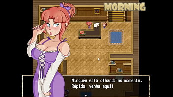 Preview 4 of Holy Halston With Stormy - Town of Passion ep 33 - Fudendo a Novinha Safada no Balc&atilde_o do Motel
