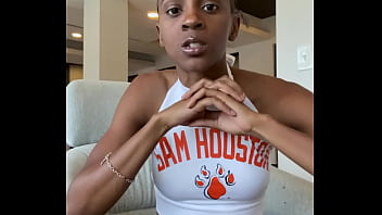 Preview 1 of Mleody Nyte - Fit Body Black College Freak Claims Relation to Sha&#039_Carri Richardson @BreakHerInX