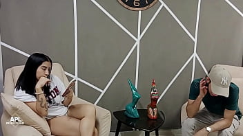 Preview 1 of Tube Grandma Peru - Estoy muy cachondo y necesito calmar mi calentura,  entonces me follo un rico culito y luego me corro en su boca. PARTE 1