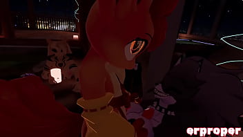 Preview 4 of Sunil Sexvideo - Vrchat luna gets gang fucked