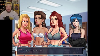 Preview 1 of Megan Salinasis - I Hate The New School Policy (Summertime Saga)
