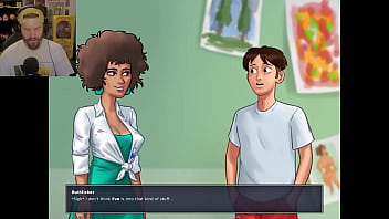 Preview 4 of Megan Salinasis - I Hate The New School Policy (Summertime Saga)