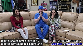Preview 4 of Old Woman Forced Young - Step Into Doctor Tampa&#039_s Body As Solana Nervously Gets Her 1st EVER Gyno Exam On Doctor-TampaCom!