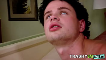 Preview 3 of Marley Brinx Fuck Stepbrother - Smooth twink receives hard daddy cock