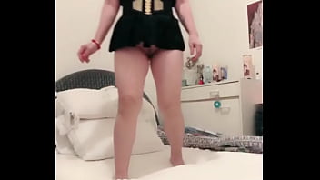 Preview 2 of Massage Table Orgasm - Lipstick on my Pussy