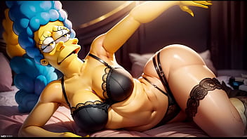 Preview 4 of Naughty Amurca - Marge Simpson IA DESNUDA ER&Oacute_TICA Y SENSUAL